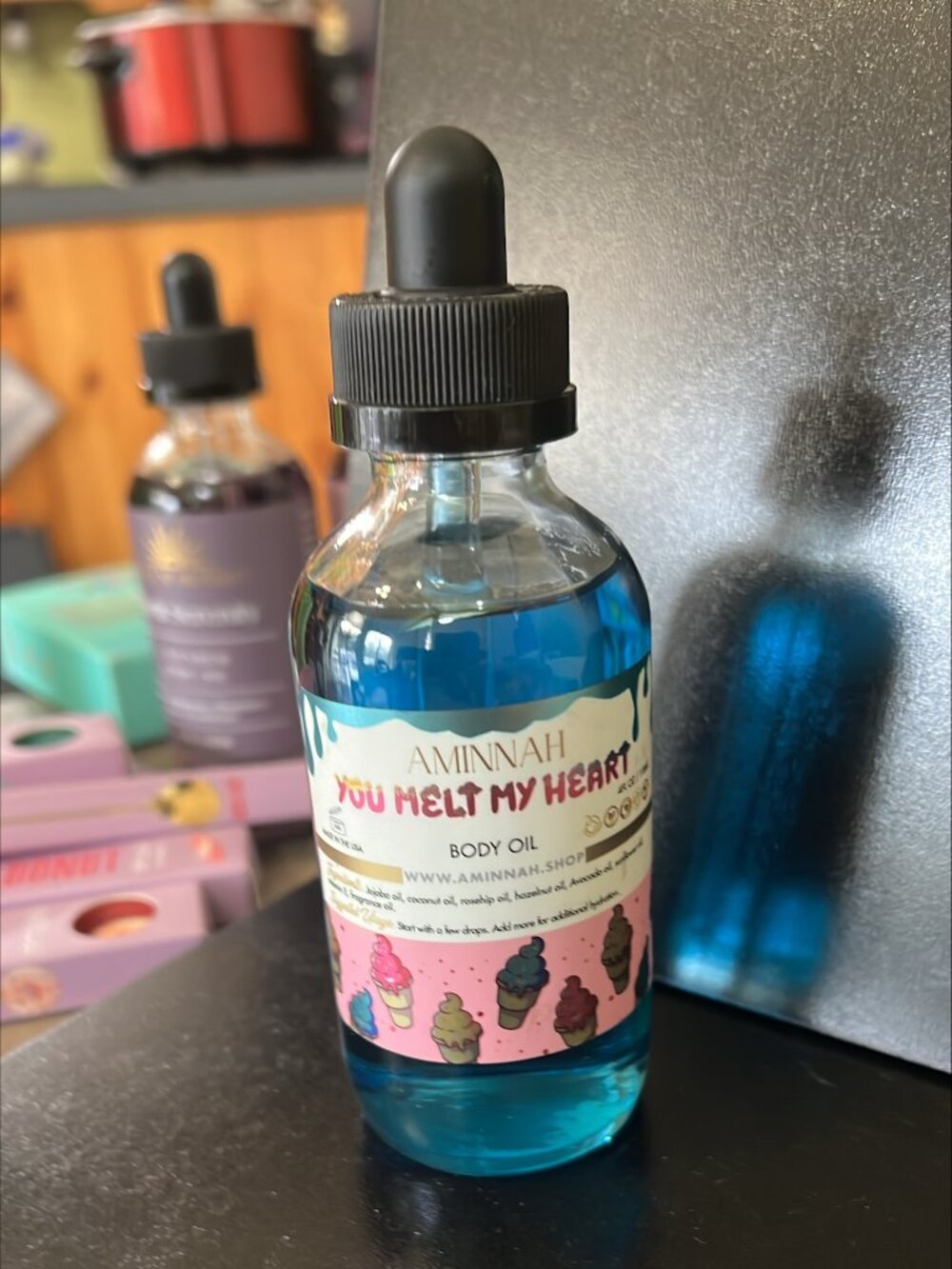 Aminnah You Melt My Heart Body Hydration 4oz New